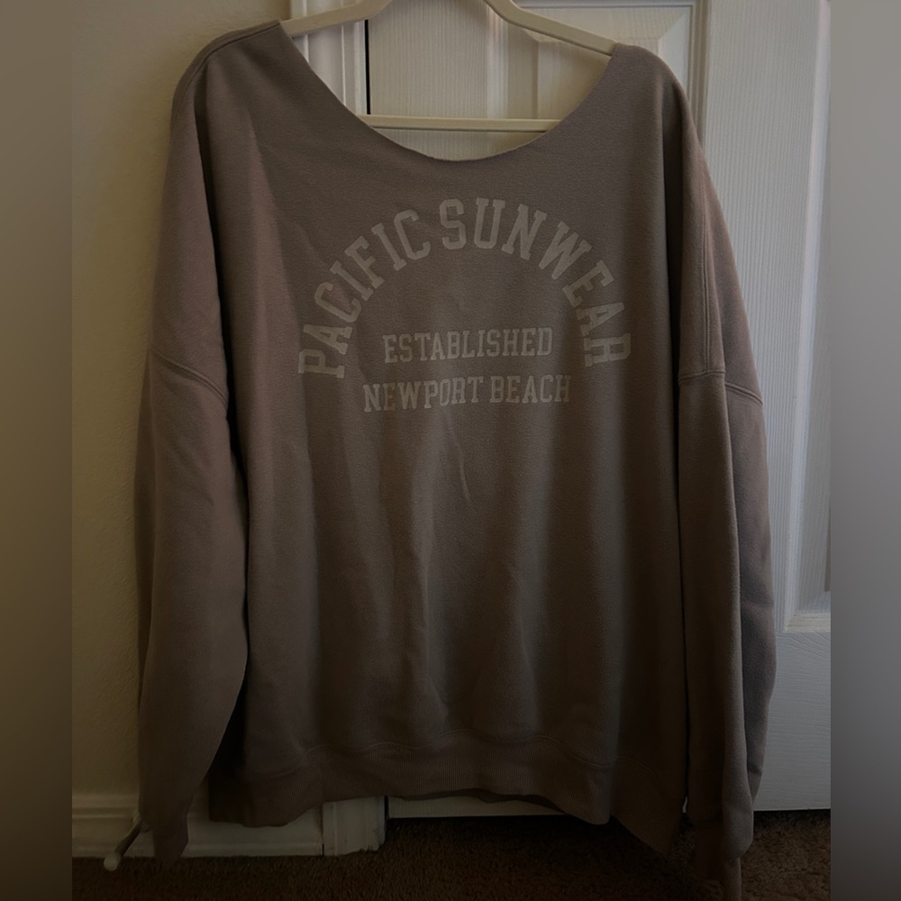 PacSun Crewneck (off the shoulder)